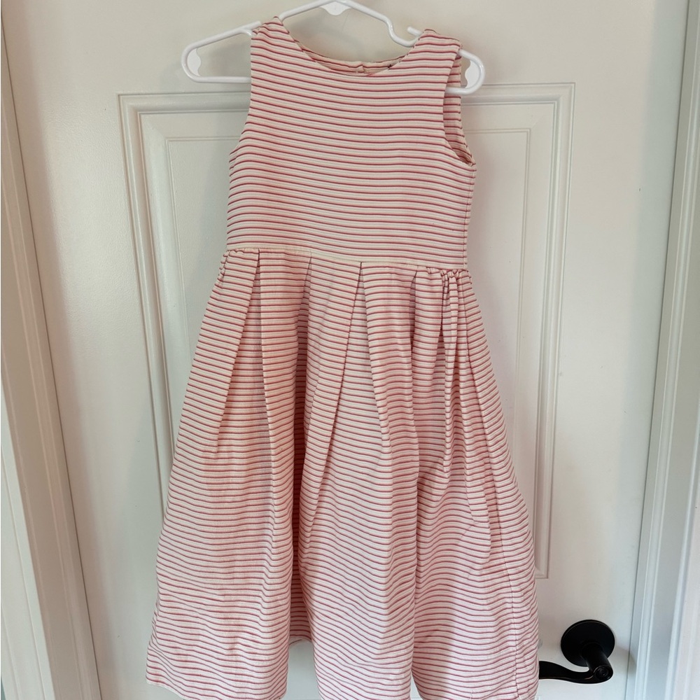 Polo by Ralph Lauren Kids Dress in Pink and White Stripes